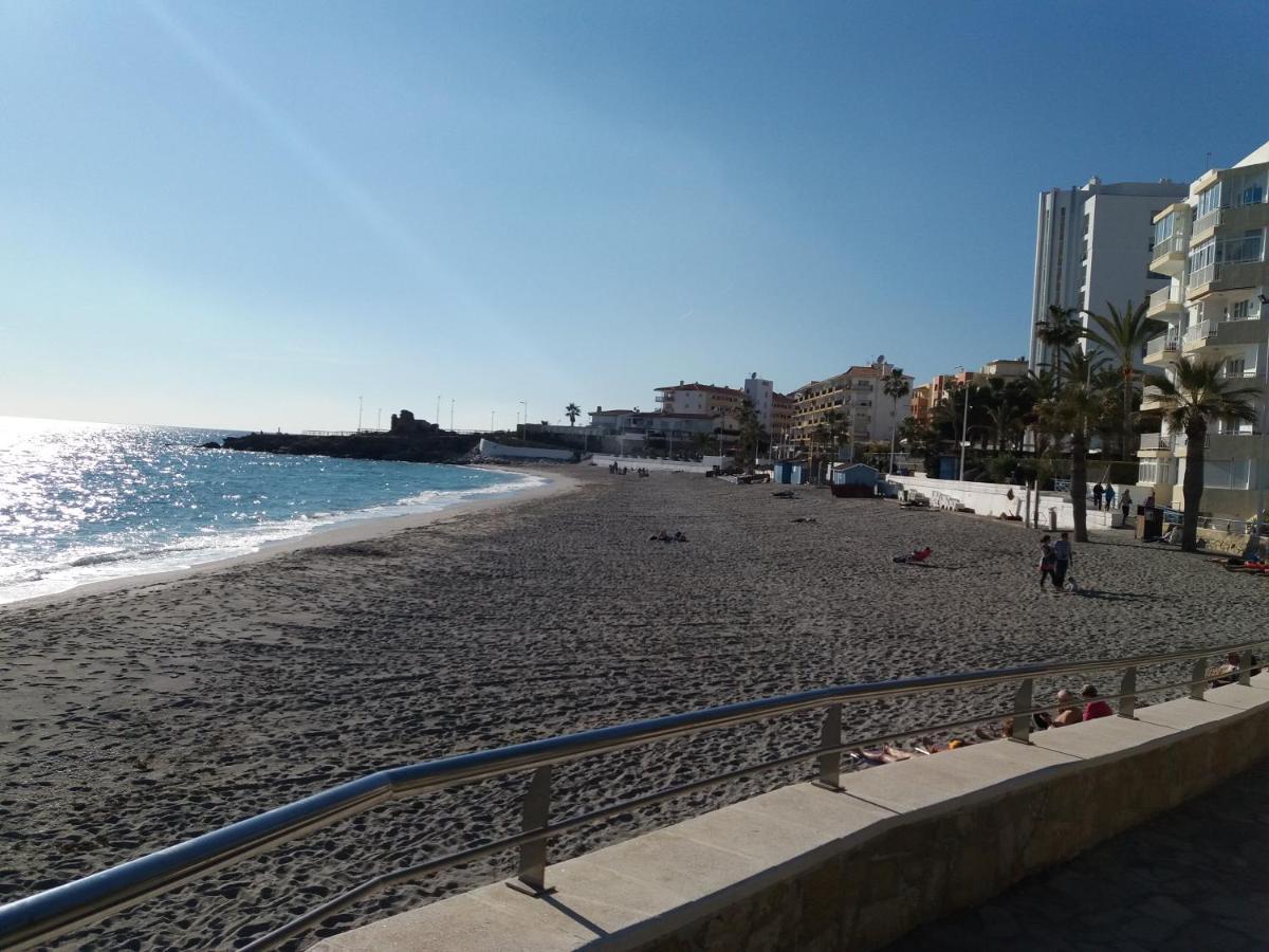 Playa Torrecilla Piscina Centro 2 Habitaciones Nerja Eksteriør billede